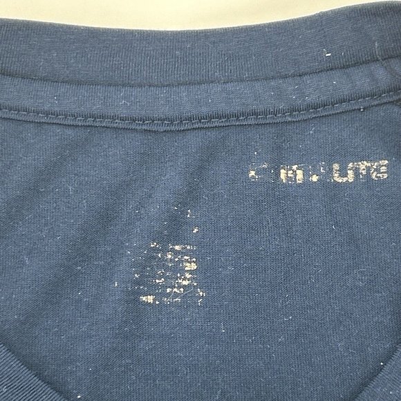 Michigan Wolverines‎ Shirt Men's L Blue adidas Climalite Long Sleeve Lacrosse - Picture 3 of 9